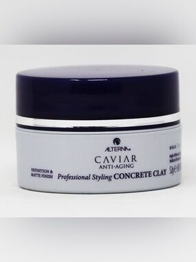 Alterna Caviar Anti-Aging Concrete Clay - White & Dark Blue